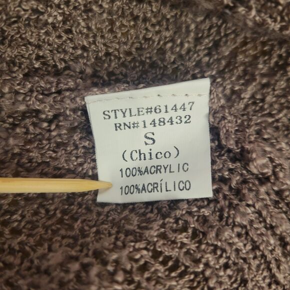 Beceel Cardigan Open Front 4Color Straps With Pockets Women Size S - Picture 7 of 7